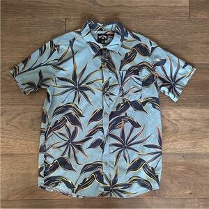 Billabong Tropical Print Shirt, Youth Large